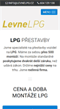 Mobile Screenshot of levnelpg.cz